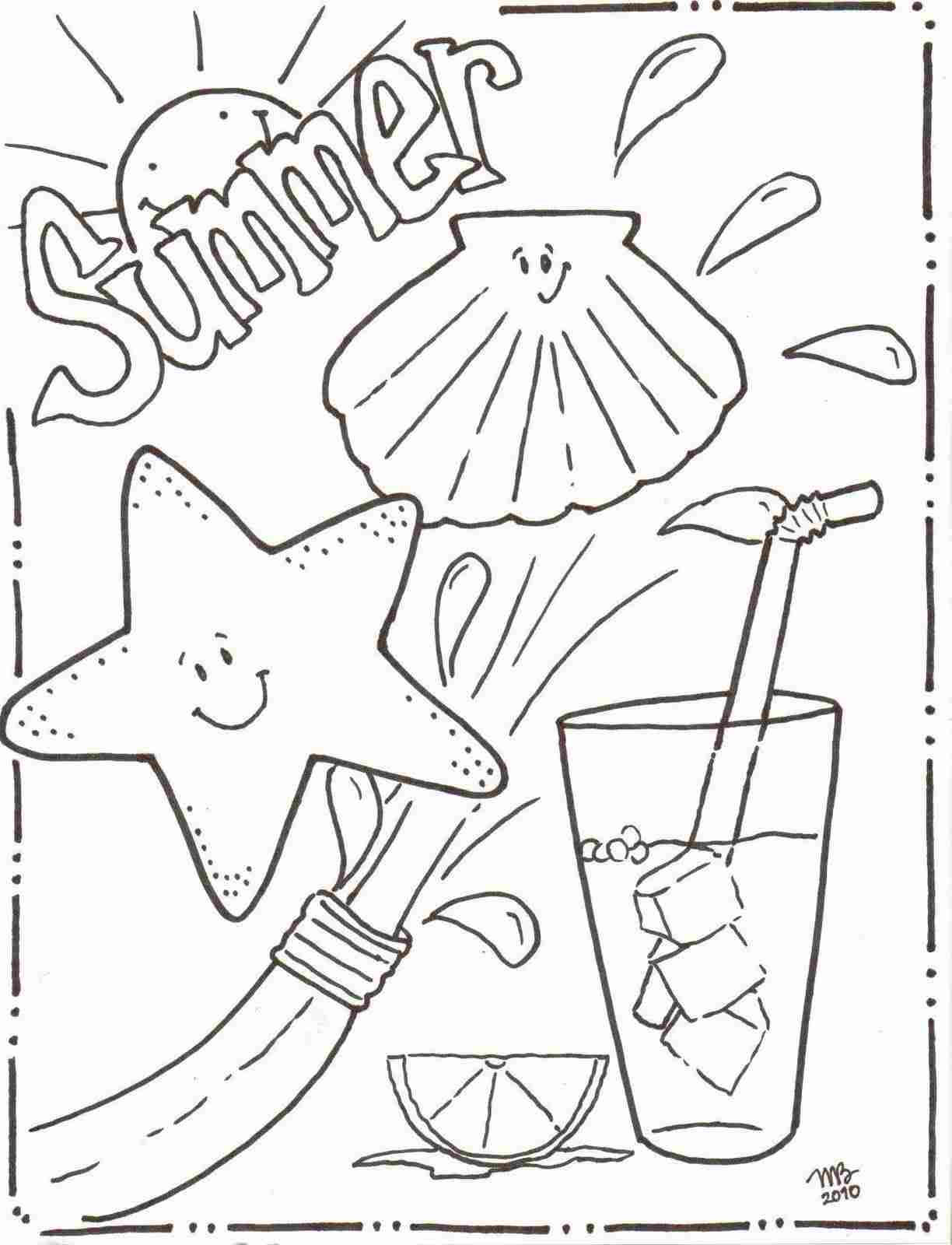 coloring-page-SUMMER